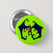 Badge Rond 5 Cm Bouton de batte (Devant & derrière)