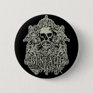 Badge Rond 5 Cm Bouton de Beardman