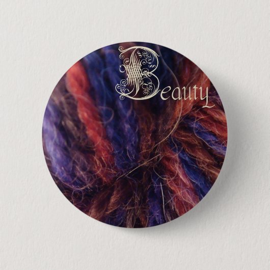 Badge Rond 5 Cm bouton de beauté, belle-mère mauvaise (Devant)