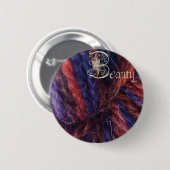 Badge Rond 5 Cm bouton de beauté, belle-mère mauvaise (Devant & derrière)