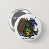 Badge Rond 5 Cm Bouton de bébés de dragon (Devant & derrière)