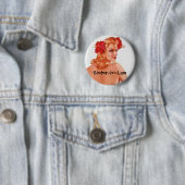 Badge Rond 5 Cm Bouton de Becky (En situation)