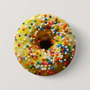 BADGE ROND 5 CM BOUTON DE BEIGNET