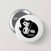 Badge Rond 5 Cm Bouton de Bélier (Devant & derrière)