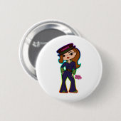 Badge Rond 5 Cm Bouton de Bélier (Devant & derrière)