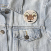 Badge Rond 5 Cm Bouton de Bélier (En situation)