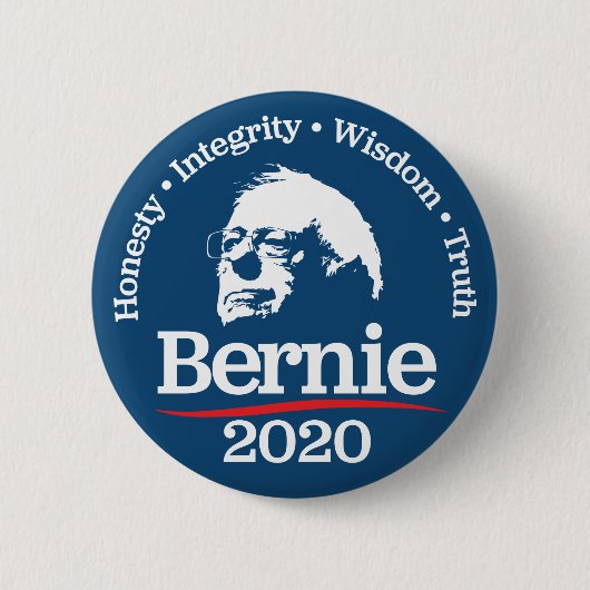 Badge Rond 5 Cm Bouton de Bernie 2020 (Devant)