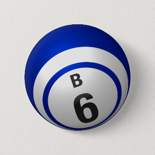 Badge Rond 5 Cm Bouton de bingo-test de B 6