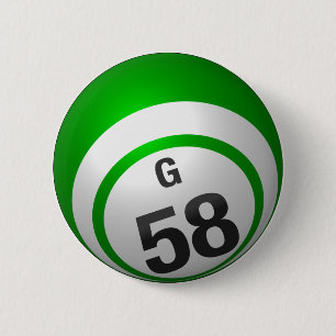 Badge Rond 5 Cm Bouton de bingo-test de G 58