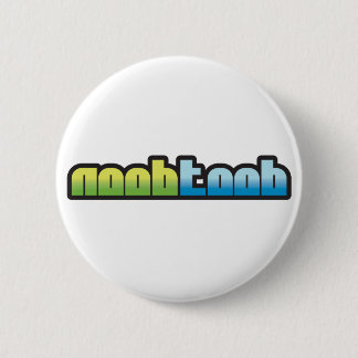 Badge Rond 5 Cm Bouton de blanc de Noobtoob