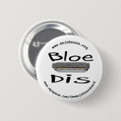 Badge Rond 5 Cm Bouton de Bloe DIS (Devant & derrière)