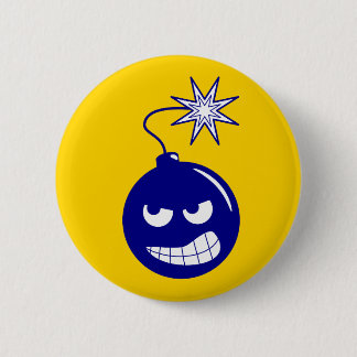Badge Rond 5 Cm Bouton de bombe de mutilation de projet