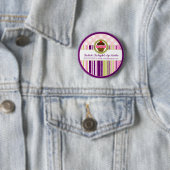 Badge Rond 5 Cm Bouton de boulangerie de petit gâteau (En situation)