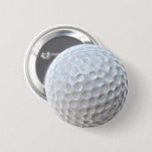 Badge Rond 5 Cm Bouton de boule de golf (Devant & derrière)
