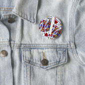 BADGE ROND 5 CM BOUTON DE BOUTON DE BOUTON ! (En situation)