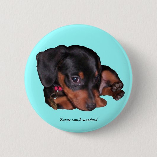 Badge Rond 5 Cm Bouton de Bruno (Devant)