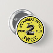 Badge Rond 5 Cm Bouton de BÛCHEUR (Devant & derrière)