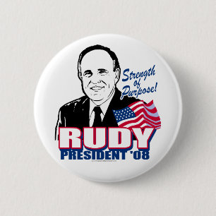 Badge Rond 5 Cm Bouton de but de Rudy
