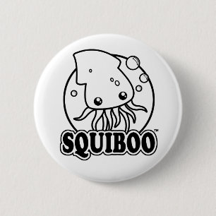 Badge Rond 5 Cm Bouton de calmar mou