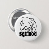 Badge Rond 5 Cm Bouton de calmar mou (Devant & derrière)