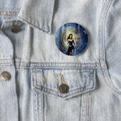 Badge Rond 5 Cm Bouton de Camille (En situation)