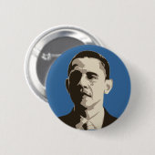 Badge Rond 5 Cm Bouton de campagne de Barack Obama (Devant & derrière)