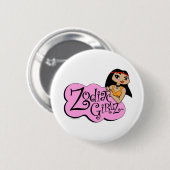 Badge Rond 5 Cm Bouton de Cancer (Devant & derrière)