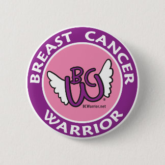 Badge Rond 5 Cm Bouton de cancer du sein