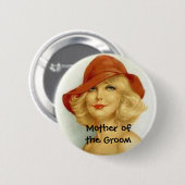 Badge Rond 5 Cm Bouton de Carol (Devant & derrière)