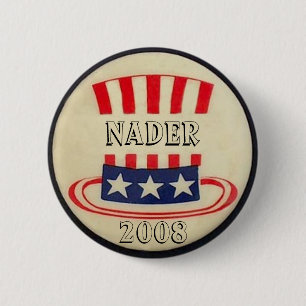 Badge Rond 5 Cm Bouton de casquette supérieur d'Oncle Sam de Nade