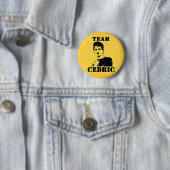 Badge Rond 5 Cm Bouton de Cedric d'équipe (En situation)