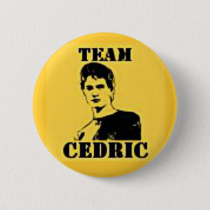 Badge Rond 5 Cm Bouton de Cedric d'équipe