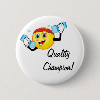 Badge Rond 5 Cm Bouton de champion