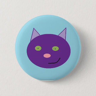 Badge Rond 5 Cm bouton de chat