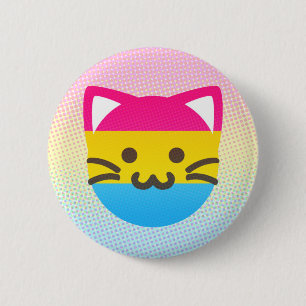 Badge Rond 5 Cm bouton de chat de fierté de casserole