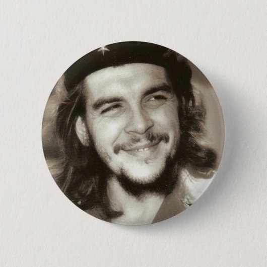 Badge Rond 5 Cm Bouton de Che Guevara (Devant)