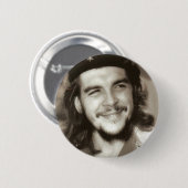 Badge Rond 5 Cm Bouton de Che Guevara (Devant & derrière)