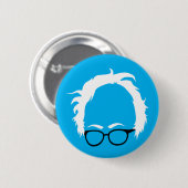 Badge Rond 5 Cm Bouton de cheveux de Bernie (Devant & derrière)
