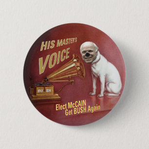 Badge Rond 5 Cm Bouton de chien de McCain