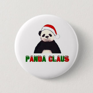 Badge Rond 5 Cm Bouton de Claus de panda