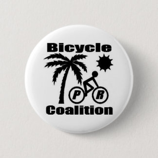 Badge Rond 5 Cm Bouton de coalition de bicyclette de Porto Rico