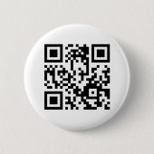 Badge Rond 5 Cm Bouton de code QR (Devant)