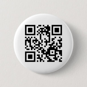 Badge Rond 5 Cm Bouton de code QR