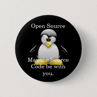 Badge Rond 5 Cm Bouton de code source