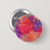 Badge Rond 5 Cm bouton de composition florale (Devant & derrière)