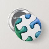 Badge Rond 5 Cm Bouton de conception de puzzle (Devant & derrière)