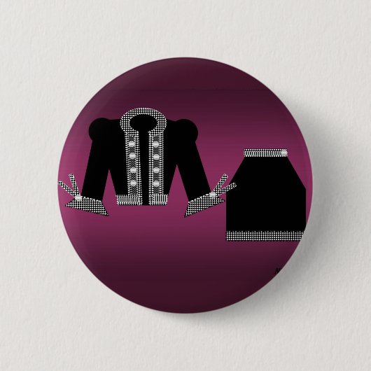 Badge Rond 5 Cm Bouton de conception de suite (Devant)