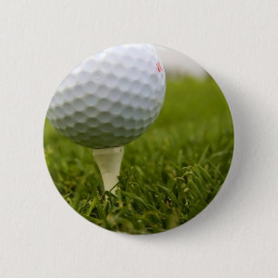Badge Rond 5 Cm Bouton de conception de tee de golf