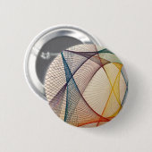 Badge Rond 5 Cm Bouton de conception géométrique (Devant & derrière)