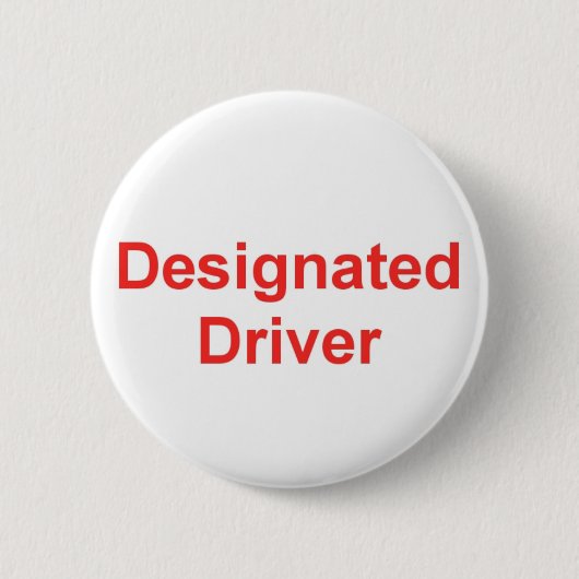 Badge Rond 5 Cm Bouton de conducteur indiqué (Devant)